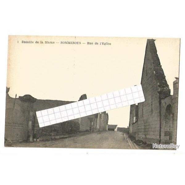 bataille de la marne sommesous rue de l'�glise