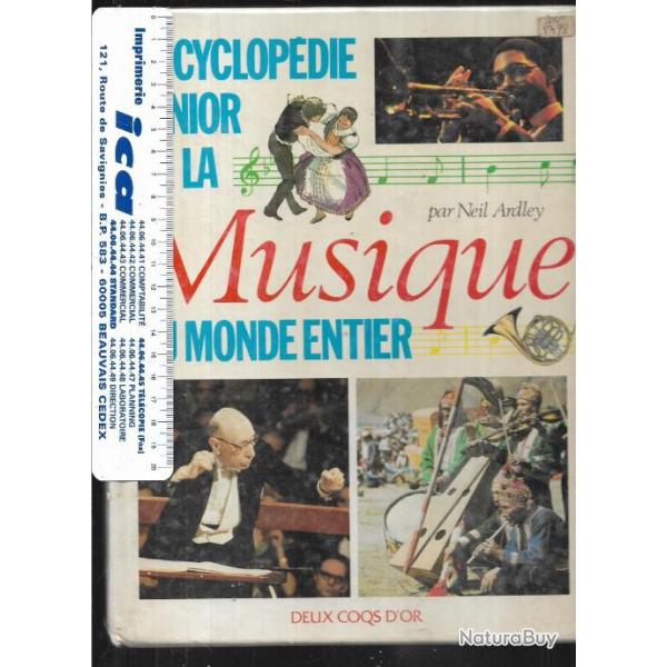 encyclop�die junior de la musique du monde entier de neil ardley