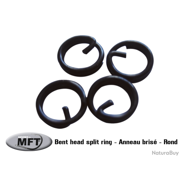 MFT - Bent head split ring - Anneau Bris - Rond