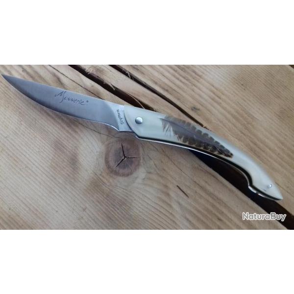 MONNERIE plumes becasse  GRATUIT GRAV� PR�NOM lame couteau