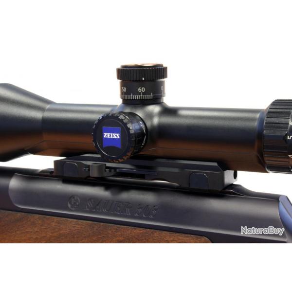 Montage HMS-Swift avec collier de 36 mm pour Blaser R93 ou R 8 se verrouillant par un seul levier