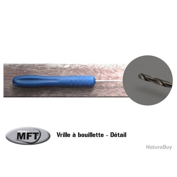 Vrille  bouillette - Bleue