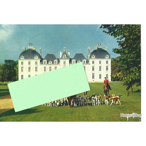 �quipage devant le chateau de cheverny