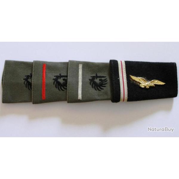 1� RCP LOT DE 4 PATTES D'EPAULE PARA SAS TAP