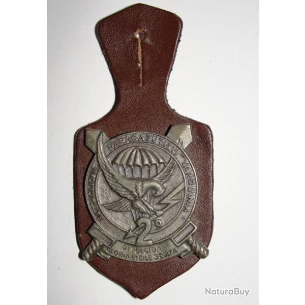 INSIGNE  DU 2 BATTAGLIONE PARACADUTISTI TARQUINIA PARA ITALIEN TAP PARA