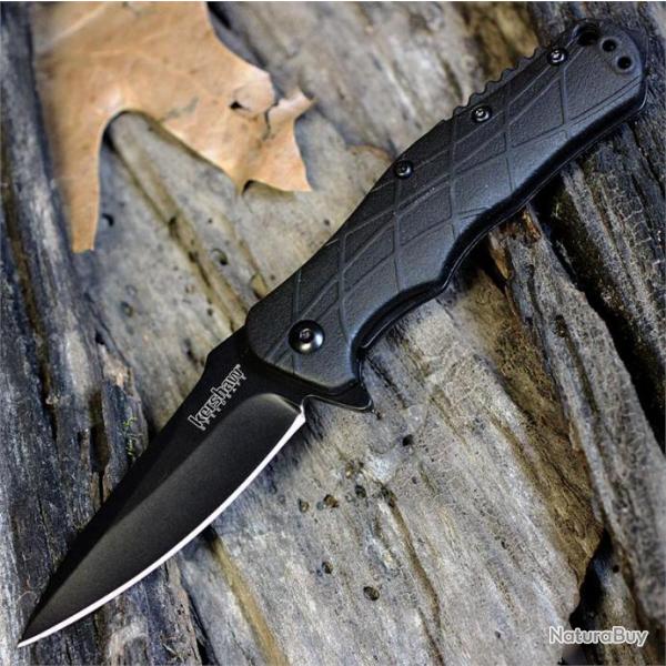 Couteau Kershaw RJ Tactical A/O Acier 8Cr13MoV Manche GFN KS1987