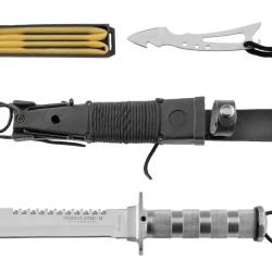 Couteau De Survie Martinez Combat King II Inox