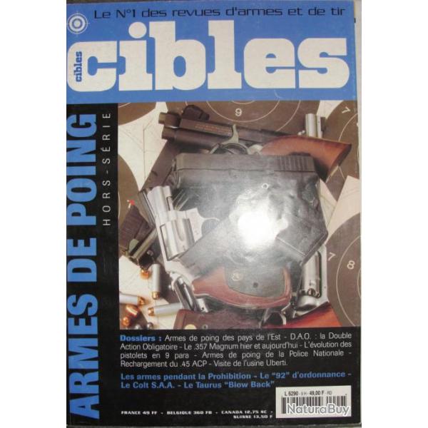 CIBLE HORS-SERIE  SPECIAL ARMES DE POING