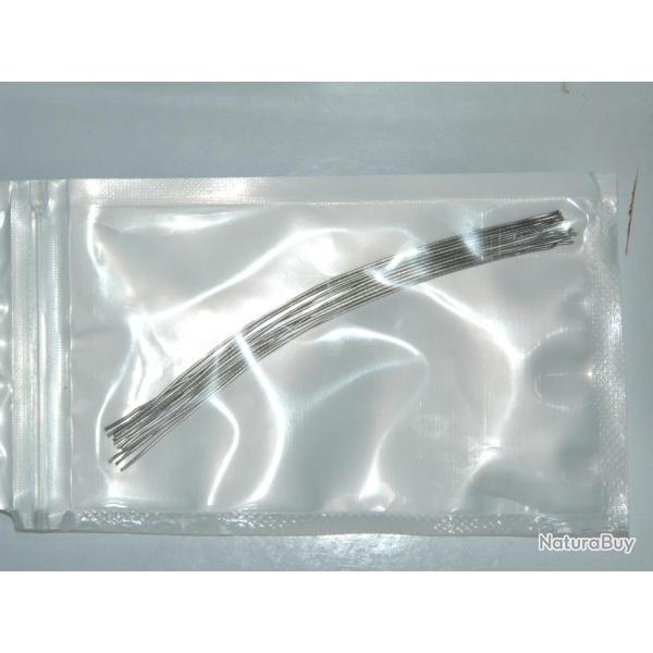 fil de plomb �0,61mm / 10cm - lot de 10