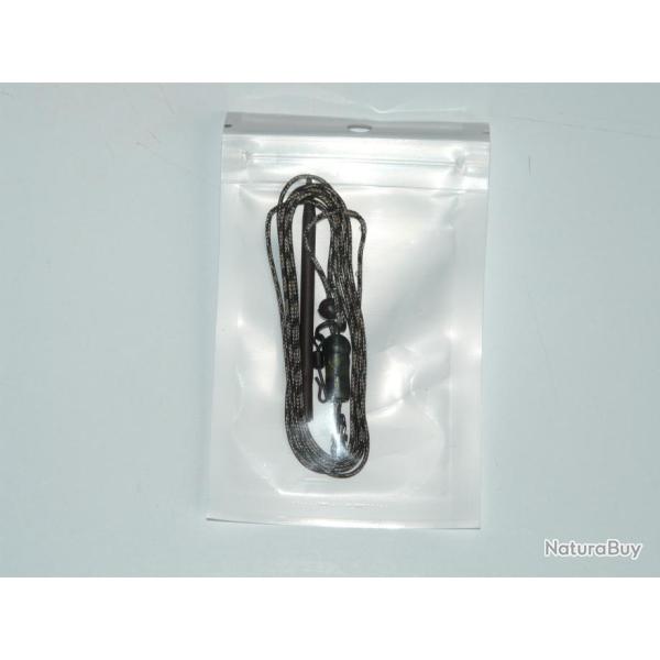 Leadcore + montage hlicoptre 90cm marron camou