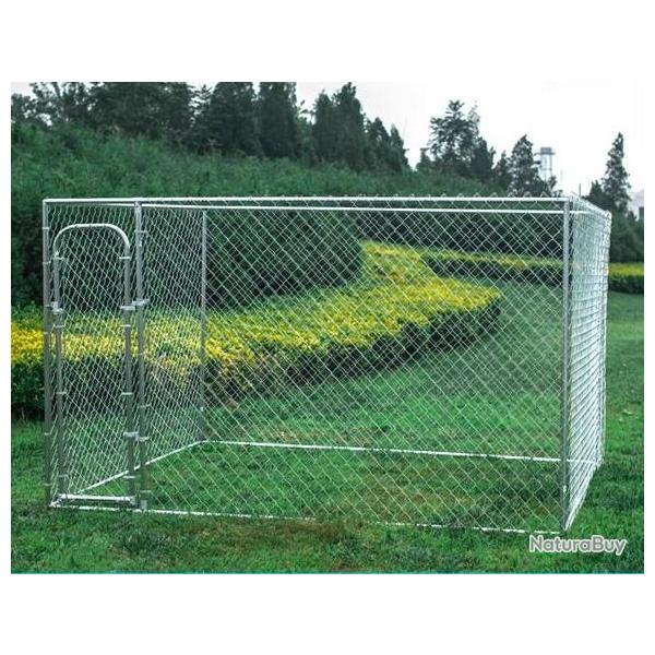 Poulailler XXL 4x4x1,82m abri poule caille volaille lapin clapier chenil enclos cielterre-commerce