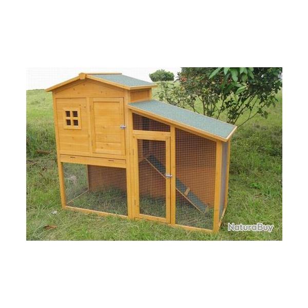 Poulailler abri poule pintade clapier lapin poulailler XXL abri caille enclos lapin parc lapin NEUF