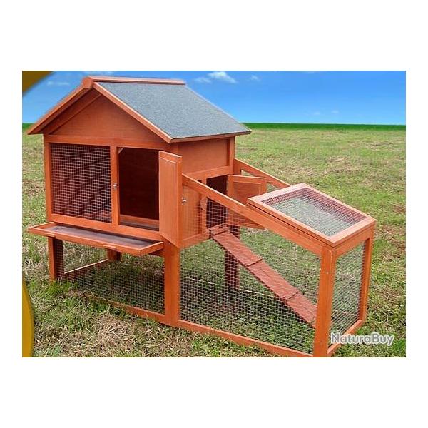 Clapier lapin poulailler caille poule naine enclos poule parc lapin clapier XXL