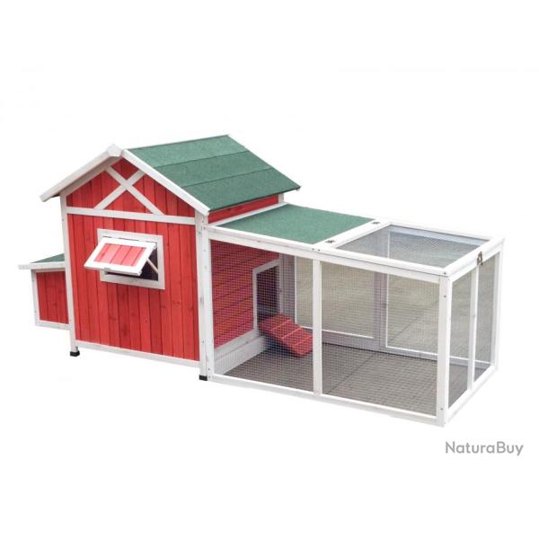 Poulailler GEANT abri poule caille clapier volaille pintade avis cielterre-commerce