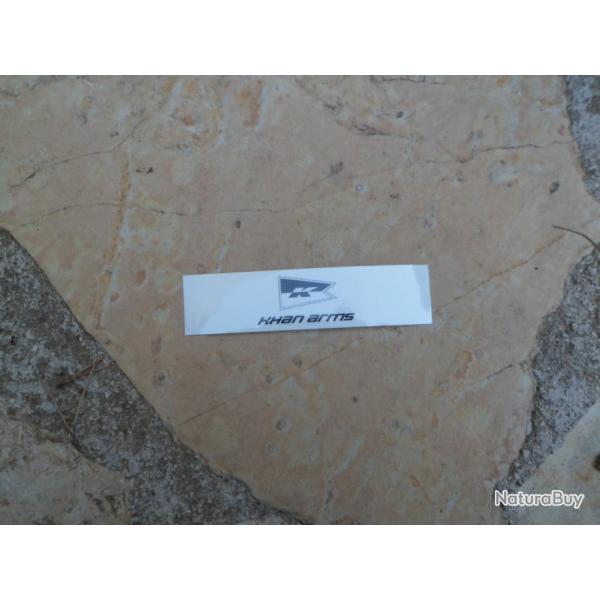 superbe Autocollant KHAN ARMS