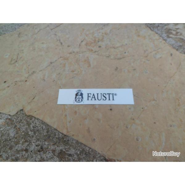 Magnifique autocollant FAUSTI ref 01