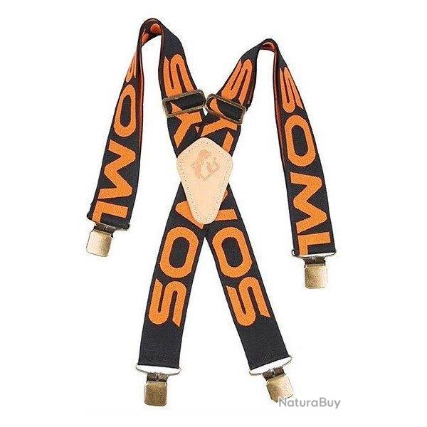 Bretelle avec clips d'attaches orange SOMLYS