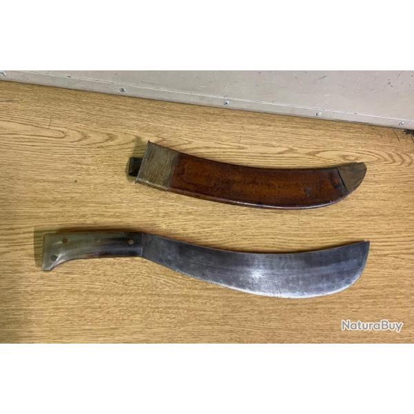 RARE AUTHENTIQUE US ARMY SPAN / AM  WAR WW1 / WW2 MACHETTE LEGITIMUS COLLINS N� 1005 SUPER EX COND