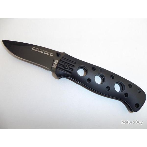 Couteau Pliant RUI  avec etui pour ceinture