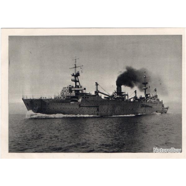 CPA - Marine de Guerre - Transport d'Avion Commandant TESTE de 10.000 tonne - N�7021