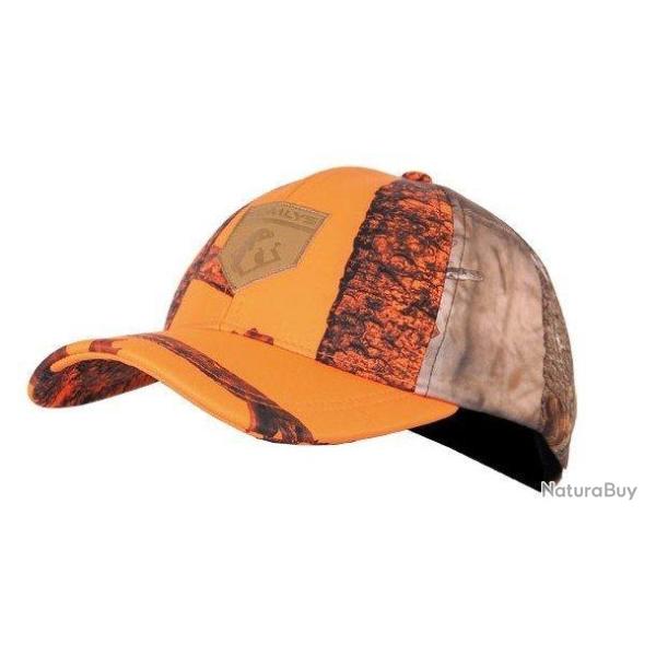 Casquette softshell orange/camo forest Somlys
