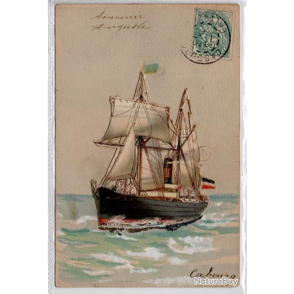 CPA - Marine -souvenir auguste cabourg  N�1412
