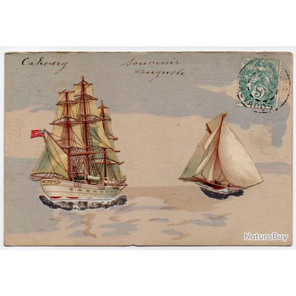 CPA - Marine -souvenir auguste cabourg  N�1411