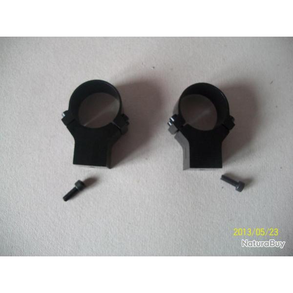 collier alu diametre 25.4 pour lunette de hutte