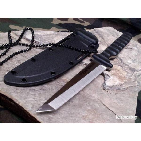 Couteau Cold Steel Tanto Spike Lame Acier German 4116 Manche G-10 Etui Secure-Ex CS53NCT