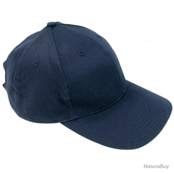Casquette bleu marine forme baseball NEUVE taille unique police s�curit� pompier