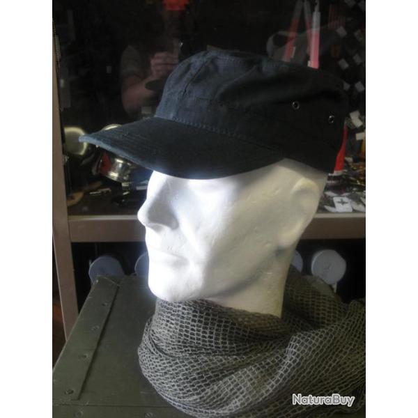 Casquette Arm�e / Army cap US ripstop noire