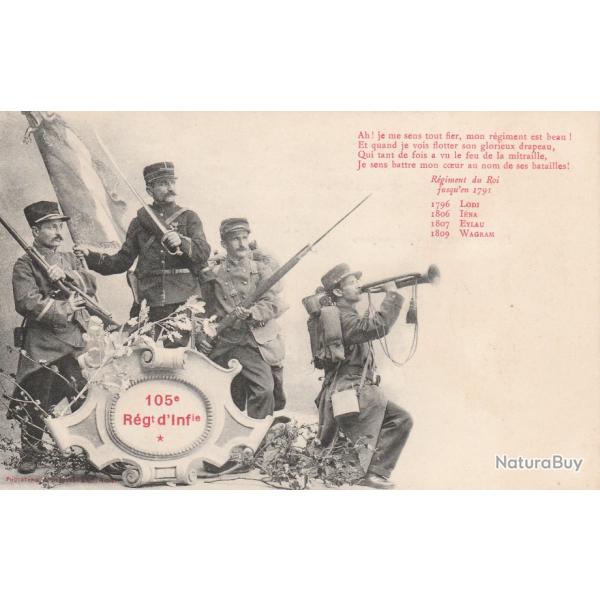 CPA du 105 e R�giment d'Infanterie