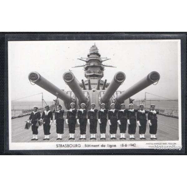 CPA - MARINE Militaire -STRASBOURG B�timent de ligne 18-61942 N�3714