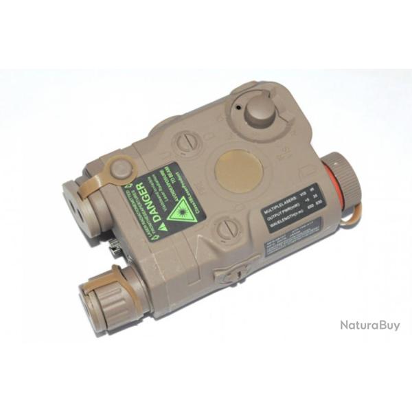 An PEQ-15 battery case FMA NAVY SEAL tan