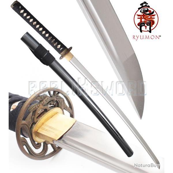 Katana Libellule Ryumon Carbone RY-3047 Epee Sabre Practical Repliksword