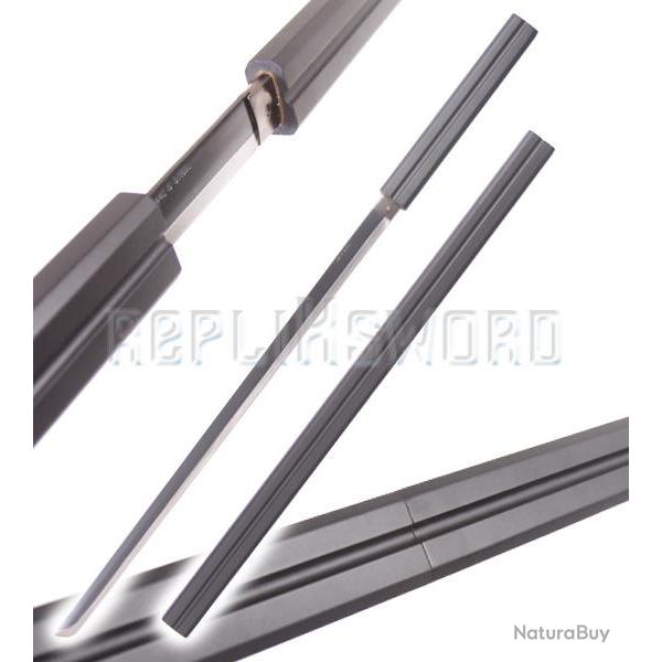 Katana Sasuke Kusanagi Epee Sabre Edition All Black Repliksword