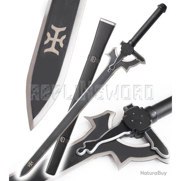 Sword Art Online Epee Kirito's Elucidator V1 Sabre Repliksword