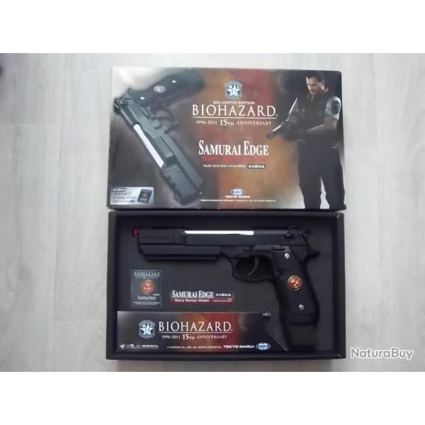 Samurai Edge Barry BURTON 15me anniversaire - Resident Evil / Biohazard.