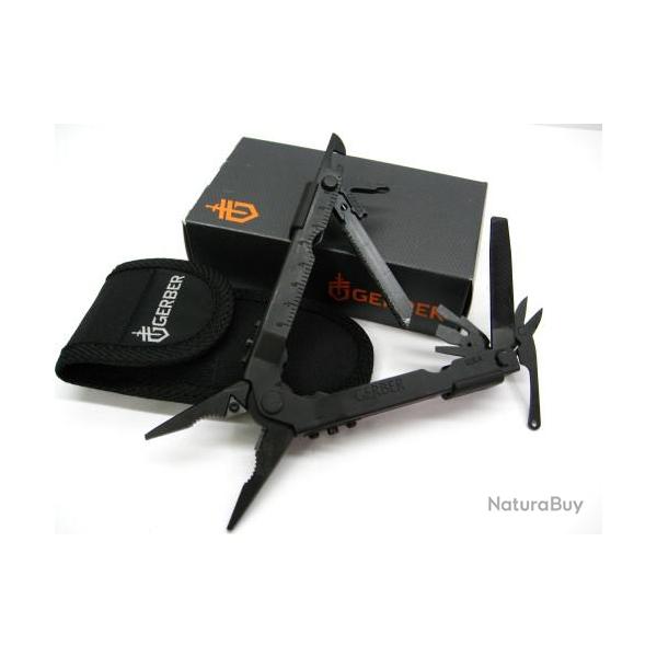 Pince Gerber MP600 Bladeless Tool Military Acier 420HC 14 Fonctions Etui Nylon Made In USA G0952