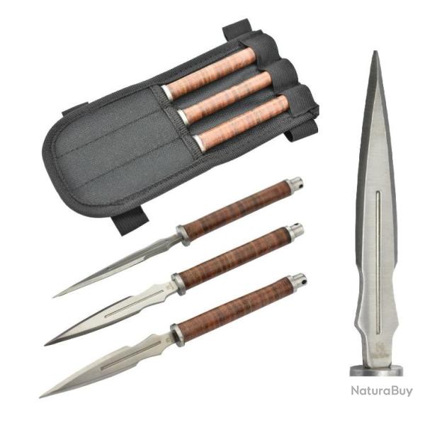 Set de 3 pointes  de lancer de 16.5 cm