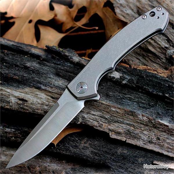 Couteau Zero Tolerance Small Sinkevich Acier S35VN Manche Titane Made In USA ZT0450