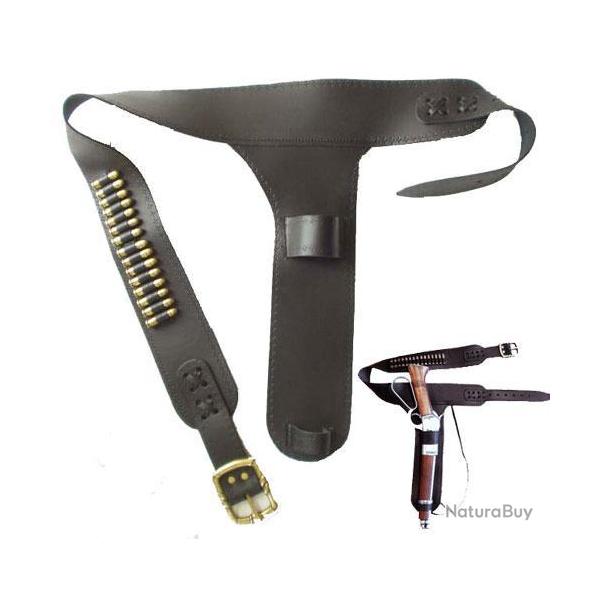 REPLIQUE denix  WINCHESTER  HOLSTER JOSH  RANDALL  seul en  cuir