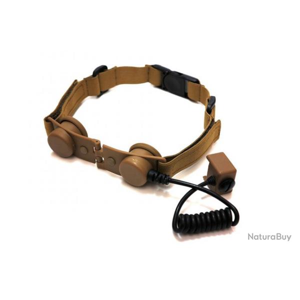 Oreillette laryngophone z033 desert