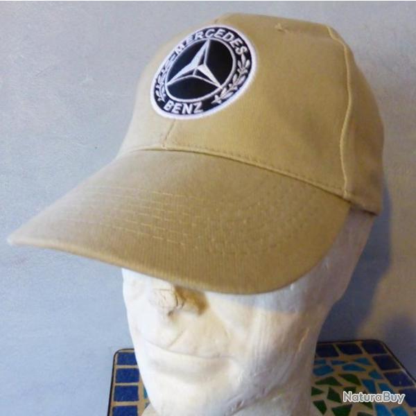 Casquette beige MERCEDES BENZ Lauriers ( 190 slk classe sprinter vito viano ML 4X4 classe G 300 280