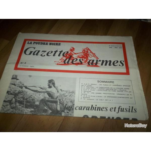 + ���  GAZETTES DES ARMES 4
