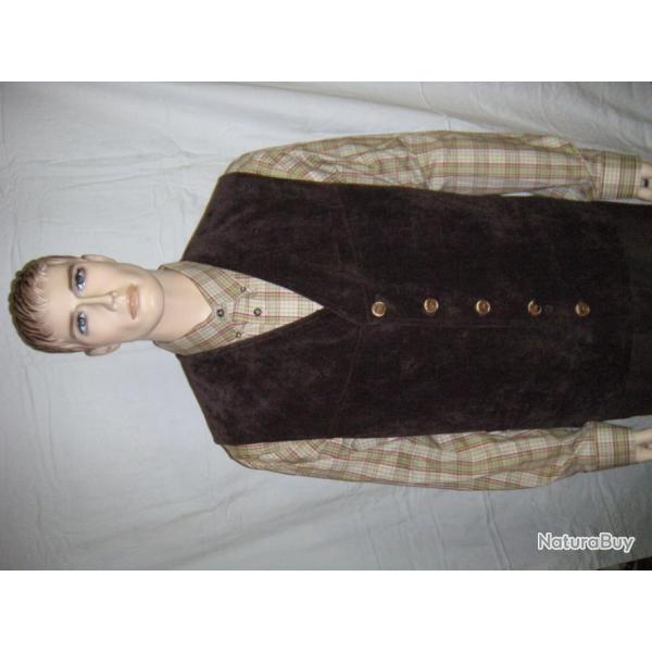 GILET TRACHTEN COLOR:69 avec c�tes.