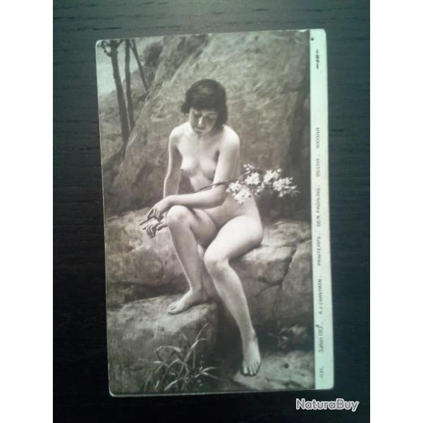 Carte postal ancienne Le Printemps 1913