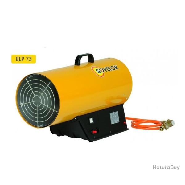 Chauffage air puls� mobile gaz propane � combustion directe allumage automatique 220W BLP73E Sovelor