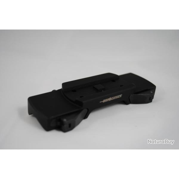 Montage amovible Innomount Slight long, fixation par 4 points, pour Micro H pour Blaser R93  , bas.