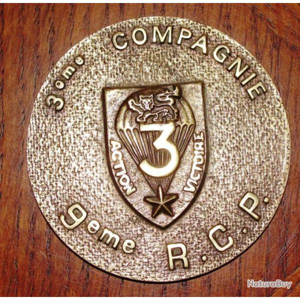 PLAQUE 3� CIE DU 9� RCP  TAP PARA